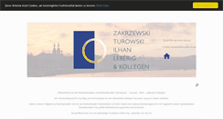 Desktop Screenshot of anwaelte-eu.de